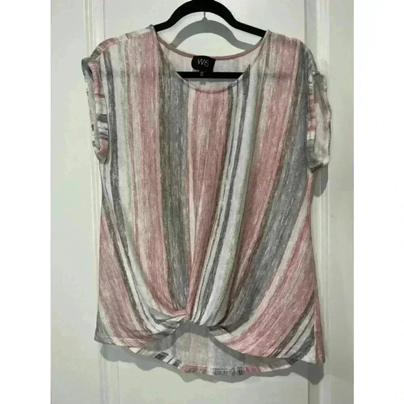 💕💕W5 Tie Front Blouse - Picture 1 of 4